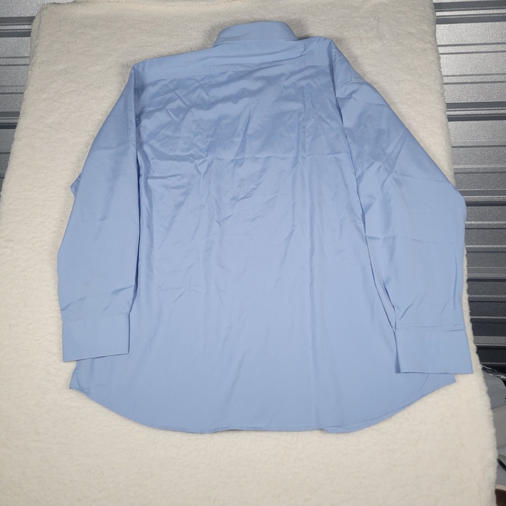 TailorByrd Performance Mens XXL Blue Stretch Button Down Long Sleeve Shirt NWT - Picture 15 of 16